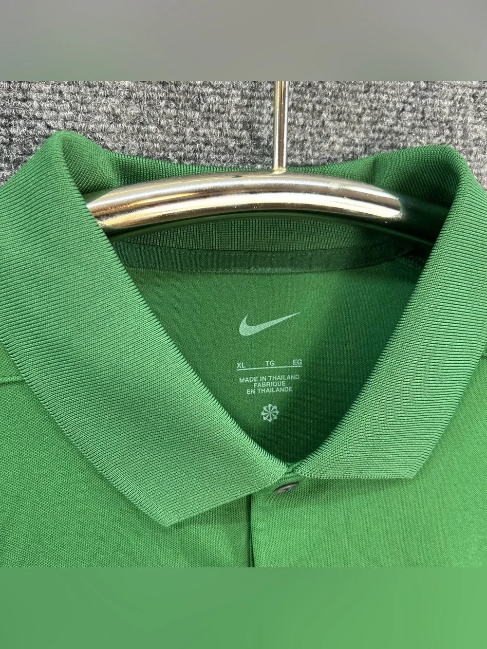 NEW Nike University of Miami Hurricanes Polo Shirt XL Green CERVEZA MODELO Logo